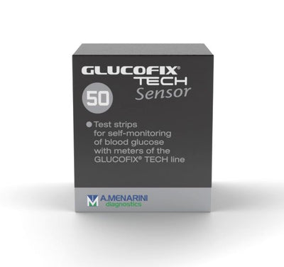 GlucoFix Tech Glucose Test Strips (50)