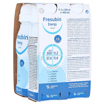 Fresubin Energy Neutral ( 4 x 200ml) Nutritional Drinks - Fresubin