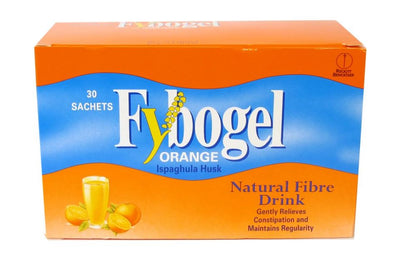 Fybogel Sachets x 30/60 (Orange, Lemon, Original) Laxatives - Fybogel