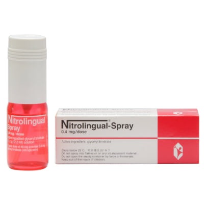 Nitrolingual Pump Spray 400mcg 200 Dose -   ASPIRE PHARMA LTD EasyMeds Pharmacy