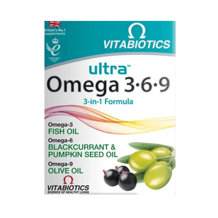 Vitabiotics Ultra Omega 3-6-9 x 60 Vitamins - Omega 3