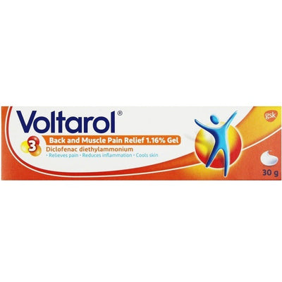 Voltarol Back & Muscle Pain Relief 1.16% Gel 30g Pain Relief - Voltarol