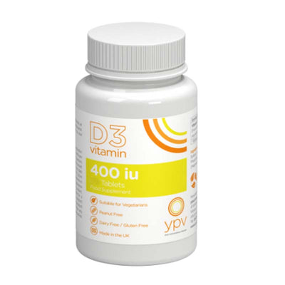 YPV Vitamin D3 400Iu Tabs 180 Tablets