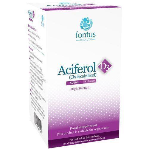 Aciferol D3 5000iu Tablets x 60 | EasyMeds Pharmacy