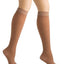 Activa Class 1 Below Knee Open Toe Compression Stockings Sand Small