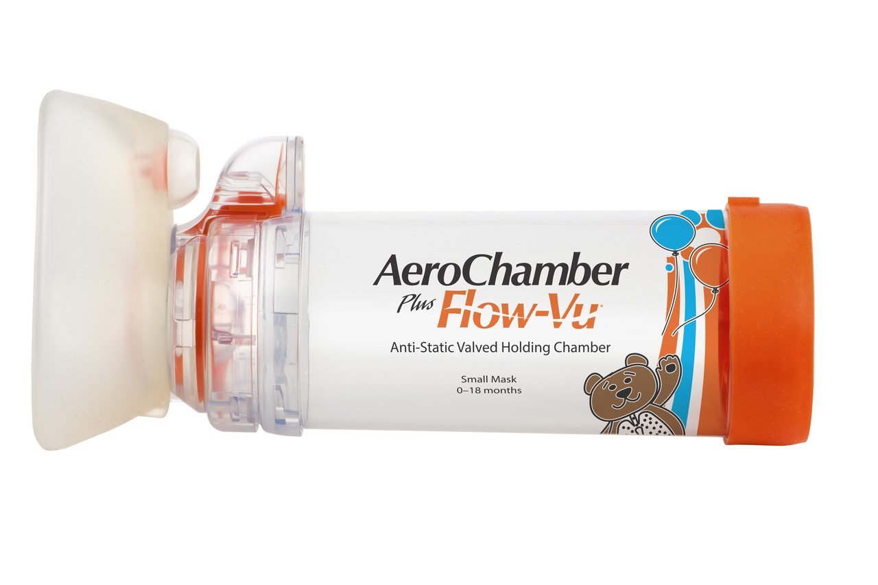 AeroChamber Plus Flow-Vu Anti-Static Infant/Small & Mask | EasyMeds Pharmacy