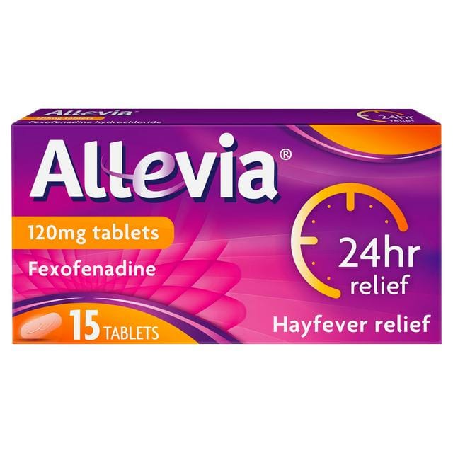 Allevia Tablets 120mg - Pack of 15 | EasyMeds Pharmacy