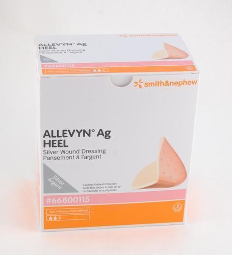 Allevyn AG Heel Absorbent Silver Barrier Dressings x 5 | EasyMeds Pharmacy