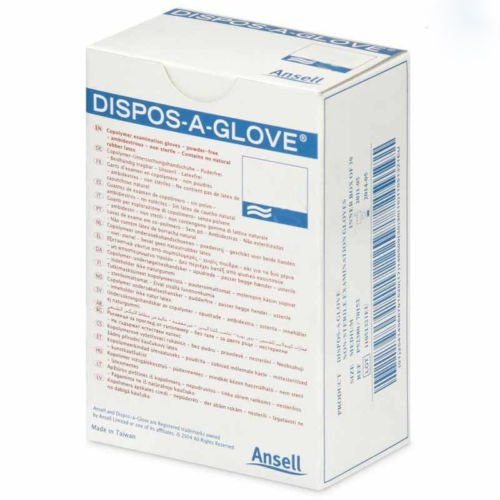 Ansell Powder Free Examination Dispos-A-Glove SMALL x 100 | EasyMeds Pharmacy