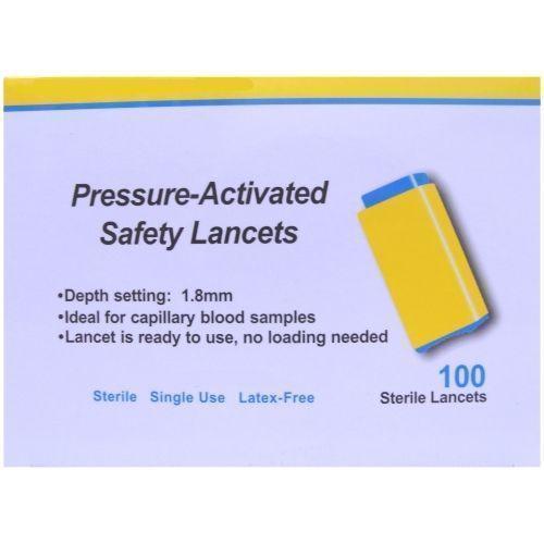 Apollo Pressure-Activated Safety Lancets 28G x 100 | EasyMeds Pharmacy