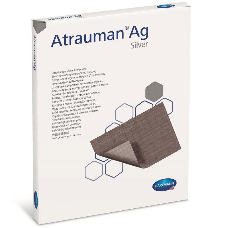 Atrauman AG Silver Dressing 5cm x 5cm, Pack 10, 5 | EasyMeds Pharmacy