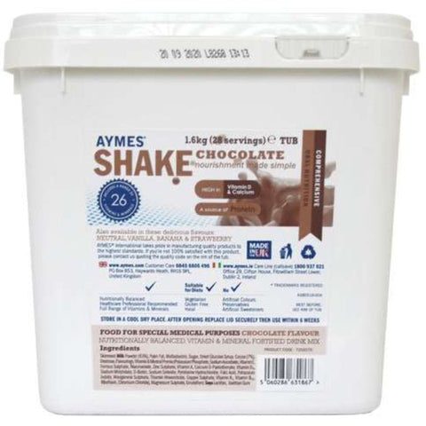 Aymes Chocolate Shake Protein Powder Tub 1600g | EasyMeds Pharmacy
