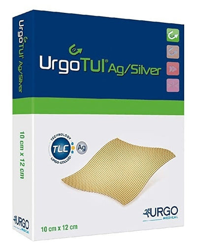 UrgoTul Silver Ag Dressings 10cm x 12cm x 16 | 508393 -   Urgo Medical EasyMeds Pharmacy