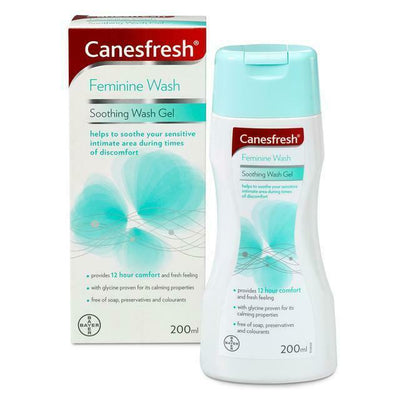 Canesten Canesfresh Soothing Wash Gel 200ml x 2 | EasyMeds Pharmacy