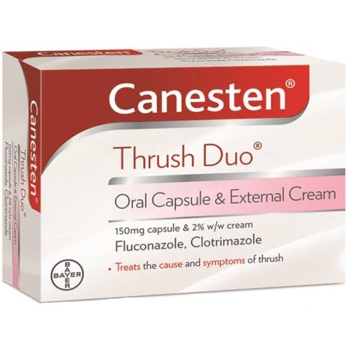 Canesten Duo Oral Capsule & External Cream | EasyMeds Pharmacy