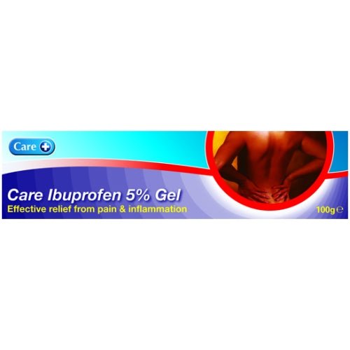Care Ibuprofen 5% Gel - 100g | EasyMeds Pharmacy