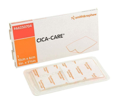 Cica-Care Silicone Gel Sheets/Adhesive Gels Treatment/Reduction 6 x 12cm | EasyMeds Pharmacy