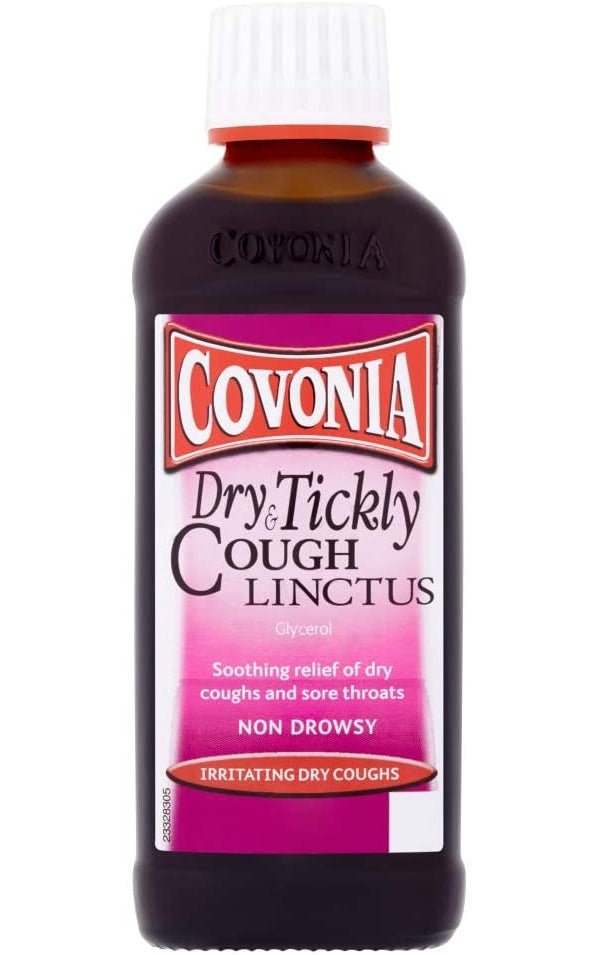 Covonia Dry & Tickly Cough Linctus 150ml | EasyMeds Pharmacy