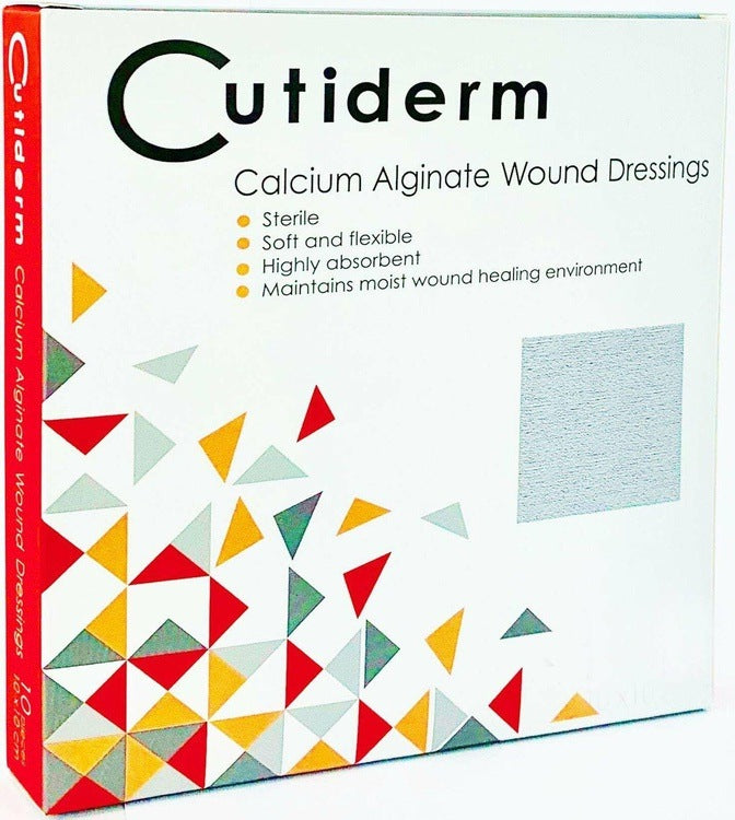 Cutiderm Alginate Wound Drssing 10cm x 10cm x 10 | EasyMeds Pharmacy