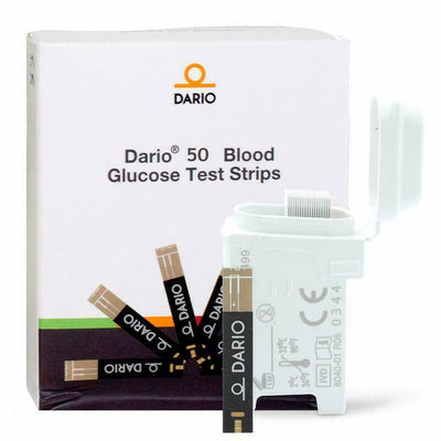 Dario Blood Glucose Test Strips x 50 | EasyMeds Pharmacy