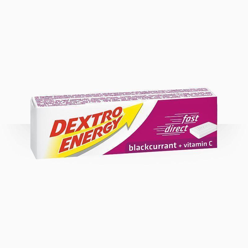 Dextro Energy Glucose Tablets Blackcurrant 47g x 12 -Sports, Energy, Endurance | EasyMeds Pharmacy