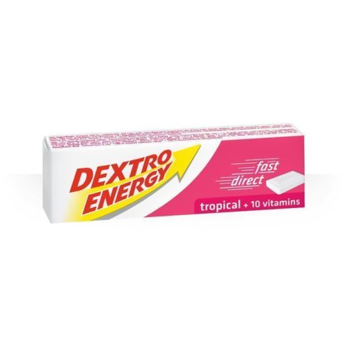Dextro Energy Glucose Tablets Tropical 14 x 47g x 12 Packs Sports, Energy | EasyMeds Pharmacy