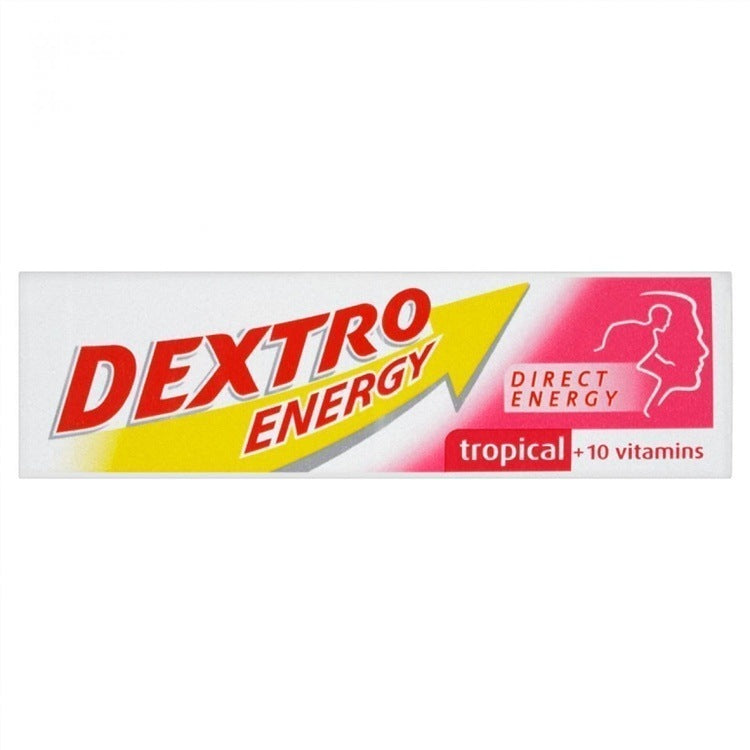 Dextro Energy Tropical Tablets 47g x 24 Packs | EasyMeds Pharmacy