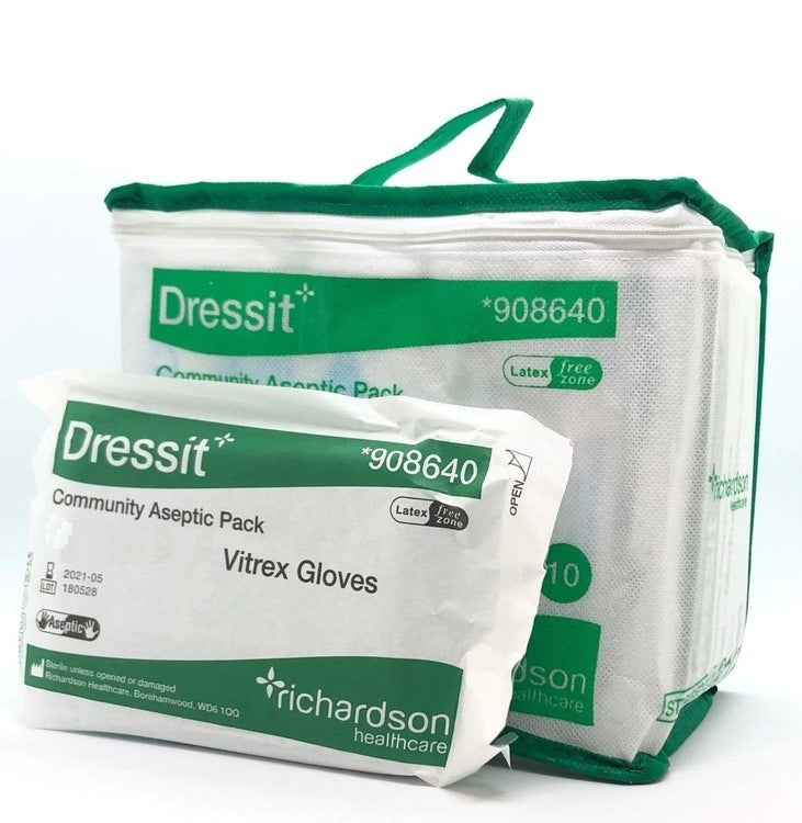 Dressit Sterile Dressing Pack with Small/Medium Gloves (Pack of 10) (908640) | EasyMeds Pharmacy