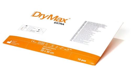 DryMax Extra Wound Dressings 20cm x 20cm F60006 Superabsorbent Wounds Ulcers -   DryMax EasyMeds Pharmacy