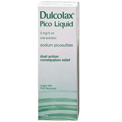 Dulcolax Pico Liquid 300ml - Fast Acting Sodium Picosulphate Liquid -   Sanofi EasyMeds Pharmacy
