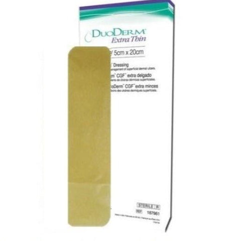 Duoderm Extra Thin Dressings 5cm x 20cm x 10 Hydrocolloid S164 | EasyMeds Pharmacy