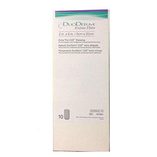 Duoderm Extra Thin Hydrocolloid Dressings 5cm x 20cm x 10 S164 -   Duoderm Extra Thin EasyMeds Pharmacy
