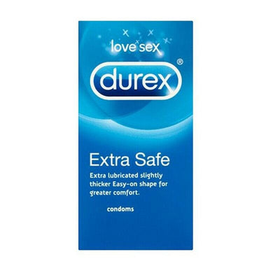 Durex Extra Safe Condoms x 12 | EasyMeds Pharmacy