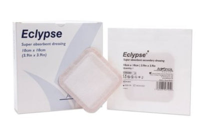 Eclypse Super Absorbent dressings 10cm x 10cm (x20) -   Advancis Medical EasyMeds Pharmacy