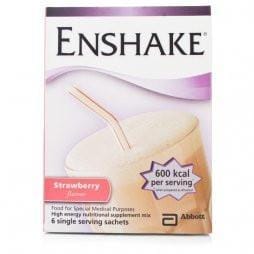 Enshake Sachets Strawberry (6 x 96.5g) | EasyMeds Pharmacy