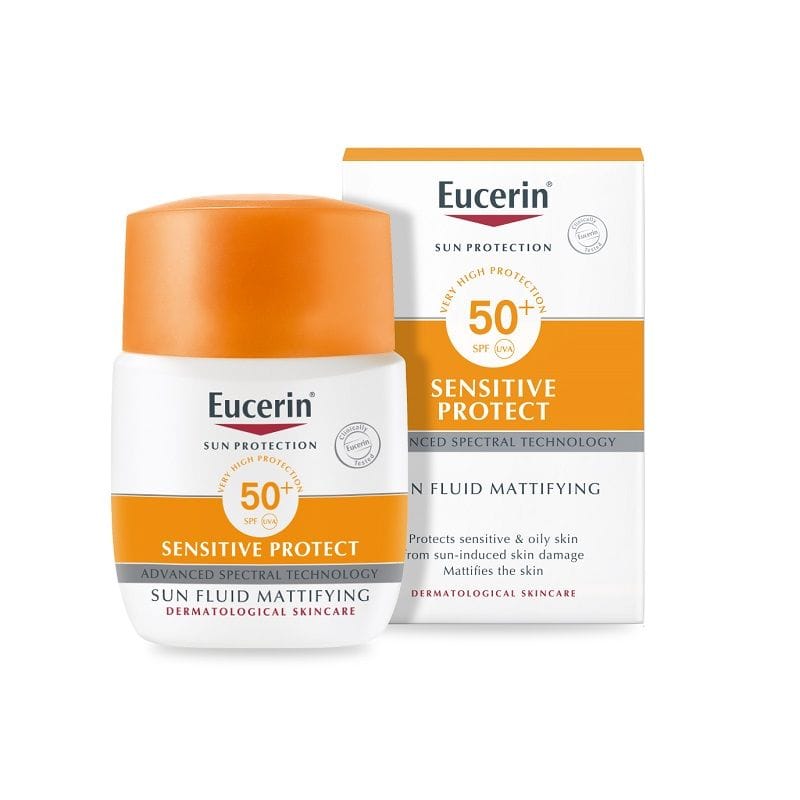 Eucerin Sun Mattifying Face Fluid SPF50 50ml | EasyMeds Pharmacy