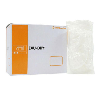 Exu-Dry Absorbent Cellulose Dressing with Fluid Repellent 10cm x 15cm x 10 | EasyMeds Pharmacy