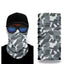 Face Cloth Bandana Neckerchief Wristband - Black Camouflage Breathable Unisex | EasyMeds Pharmacy