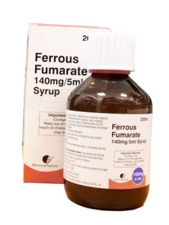 Ferrous fumarate 140mg/5ml Syrup 200ml (Galfer Syrup Equivalent) | EasyMeds Pharmacy