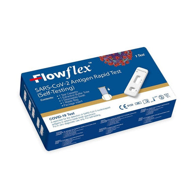 FlowFlex COVID-19 Antigen Rapid Test Kit (Single Pack) - Full Home Test Approved in the UK | EasyMeds Pharmacy