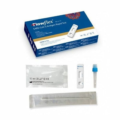 FlowFlex COVID-19 Antigen Rapid Test Kit (Single Pack) - Full Home Test Approved in the UK | EasyMeds Pharmacy