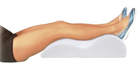 RDK Foam Leg Raiser Cushion for Support & Comfort high density foam base, mememory -   RDK Mobility EasyMeds Pharmacy