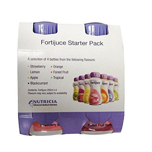 Fortijuce Starter Pack Assorted Flavours 4x200ml -   Nutricia EasyMeds Pharmacy