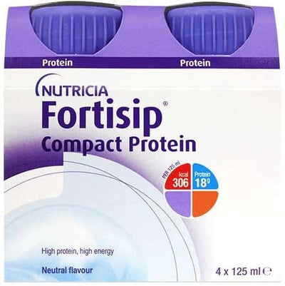 Fortisip Compact Protein Neutral ( 4 x 125ml) -   Nutricia EasyMeds Pharmacy