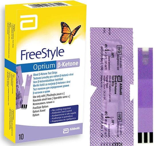 FreeStyle Optium Ketone Test Strips x 10 | EasyMeds Pharmacy