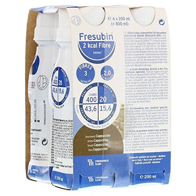 Fresubin 2KCal Fibre Cappucino 200ml x 4 | EasyMeds Pharmacy
