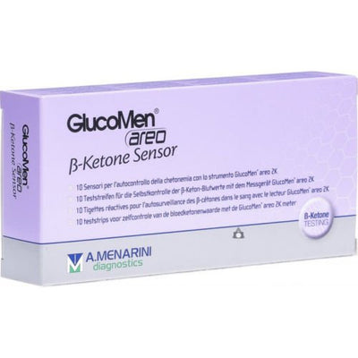 Glucomen Areo B Ketone Sensor Test Strips (10) | EasyMeds Pharmacy