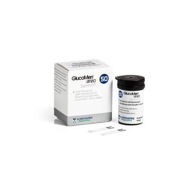 Glucomen AREO Glucose Diabetes Test Strips (x50) Diabetic | EasyMeds Pharmacy