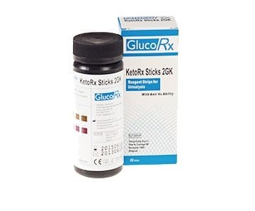 GlucoRx KetoRx Sticks 2GK x 50 Test Strips | EasyMeds Pharmacy