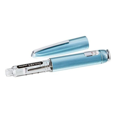 Humapen Savvio Cartridge Pen Blue - FREE UK P&P -   Eli Lilly & Co Ltd EasyMeds Pharmacy